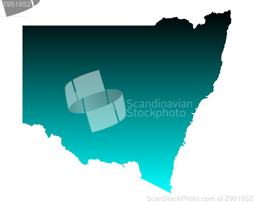Image of Map of New South Wales