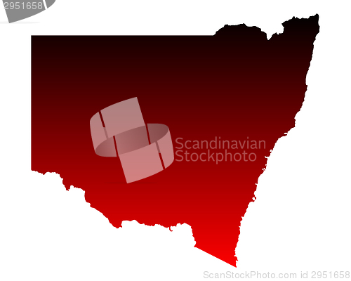Image of Map of New South Wales