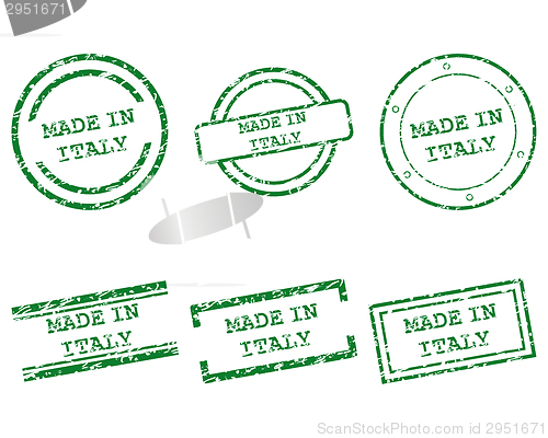 Image of Made in Italy stamps