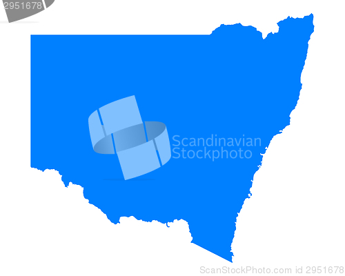 Image of Map of New South Wales