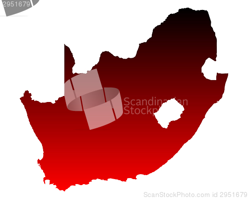 Image of Map of South Africa