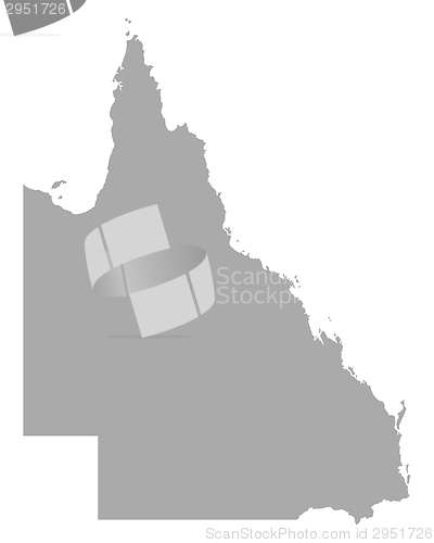 Image of Map of Queensland