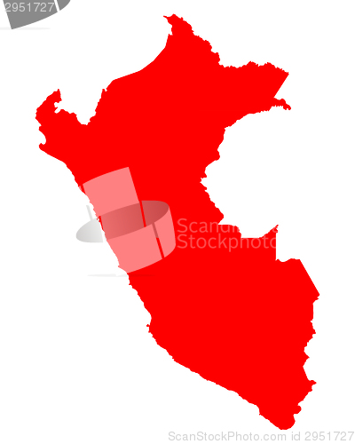Image of Map of Peru