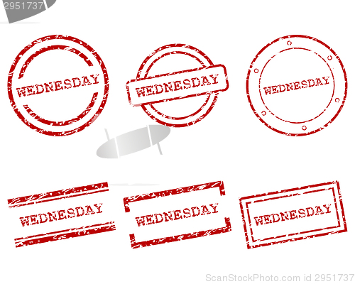 Image of Wednesday stamps