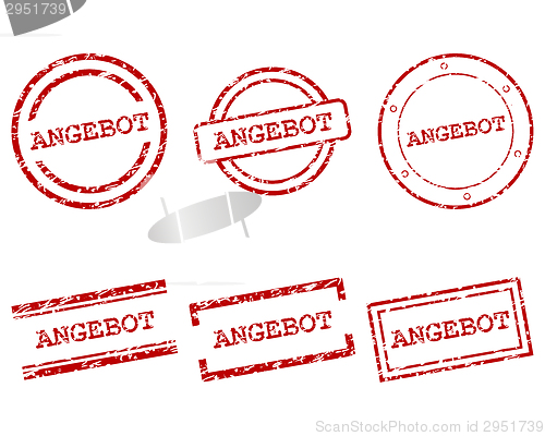 Image of Angebot stamps