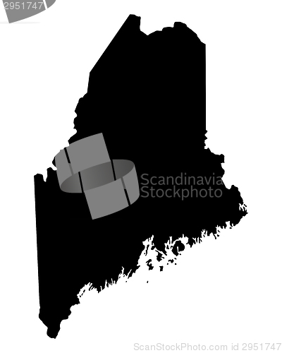 Image of Map of Maine