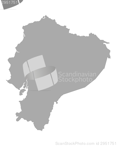 Image of Map of Ecuador