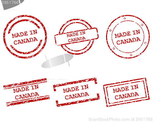 Image of Made in Canada stamps