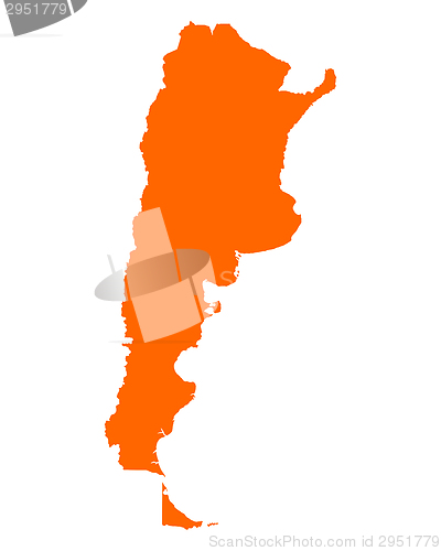 Image of Map of Argentina