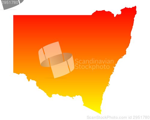 Image of Map of New South Wales