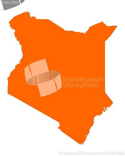 Image of Map of Kenya