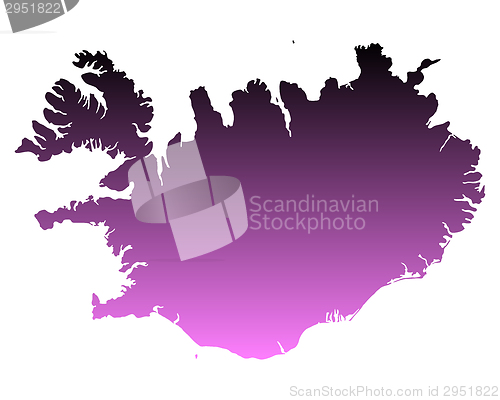 Image of Map of Iceland