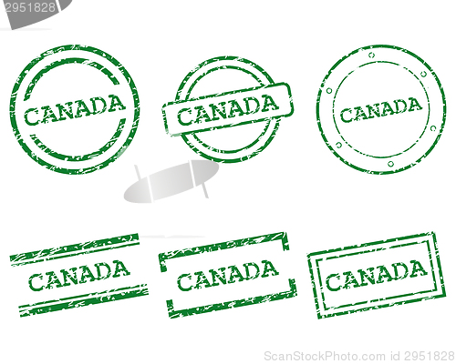 Image of Canada stamps