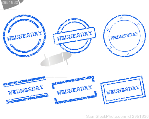 Image of Wednesday stamps