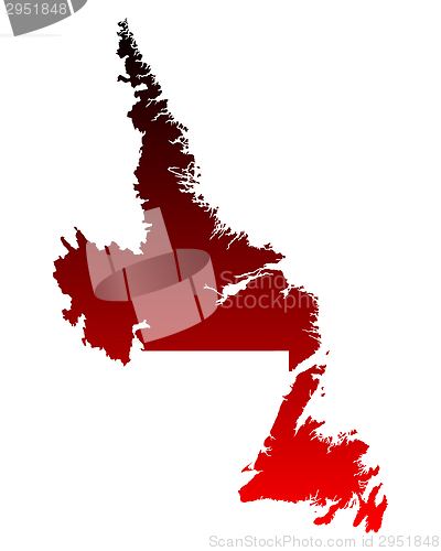 Image of Map of Newfoundland and Labrador