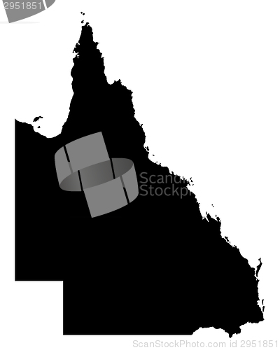 Image of Map of Queensland