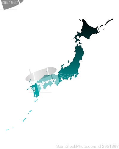 Image of Map of Japan