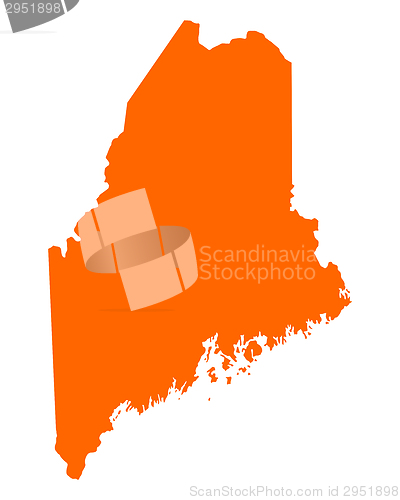 Image of Map of Maine