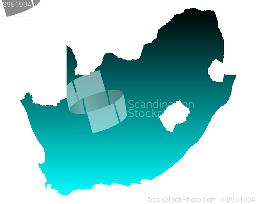 Image of Map of South Africa