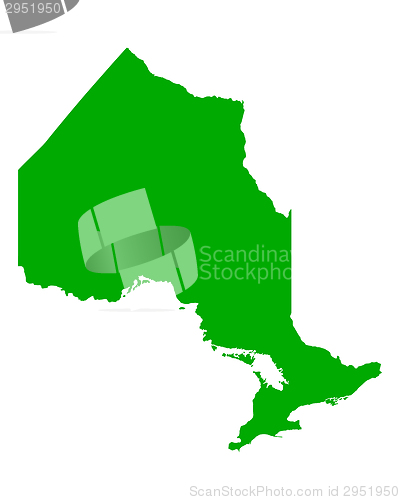 Image of Map of Ontario
