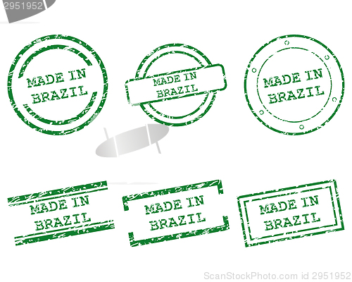 Image of Made in Brazil stamps