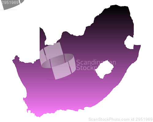 Image of Map of South Africa