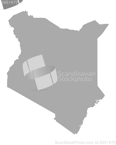 Image of Map of Kenya