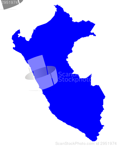 Image of Map of Peru