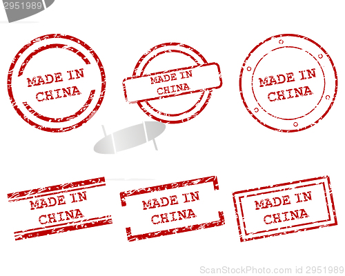 Image of Made in China stamps