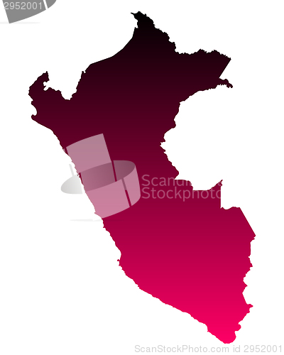 Image of Map of Peru