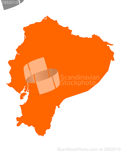 Image of Map of Ecuador