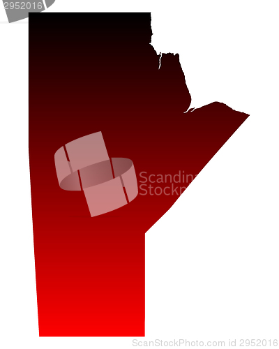 Image of Map of Manitoba