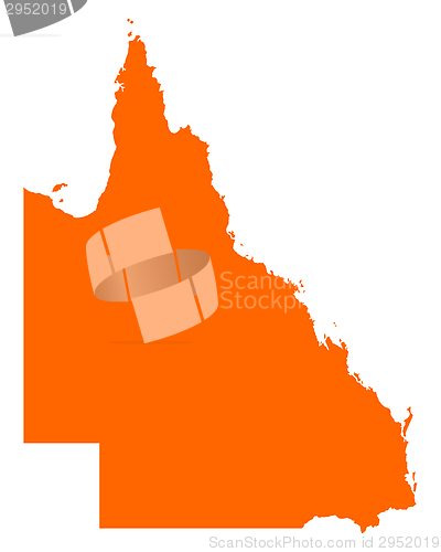 Image of Map of Queensland