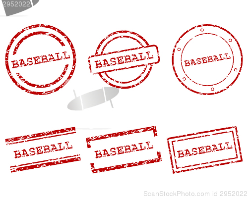 Image of Baseball stamps