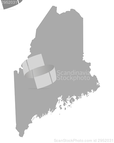 Image of Map of Maine