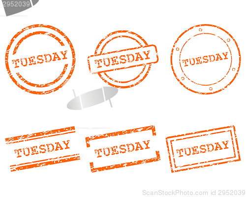 Image of Tuesday stamps