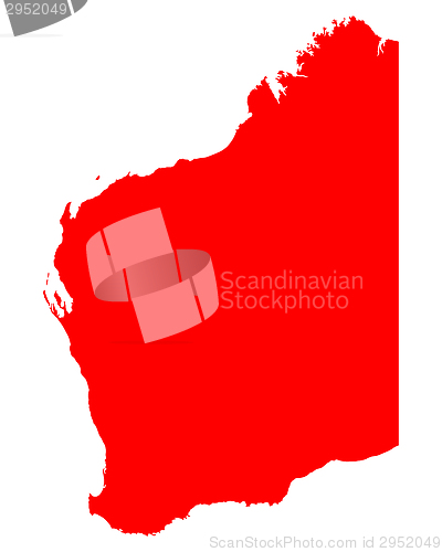 Image of Map of Western Australia