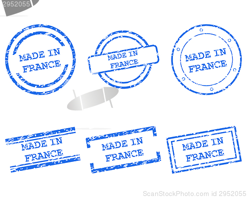 Image of Made in France stamps