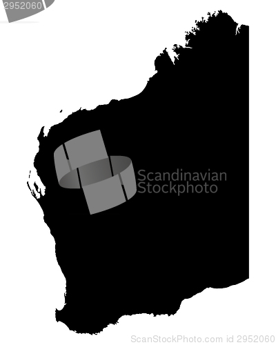 Image of Map of Western Australia