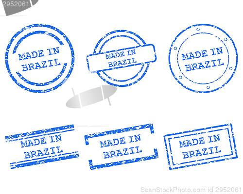 Image of Made in Brazil stamps
