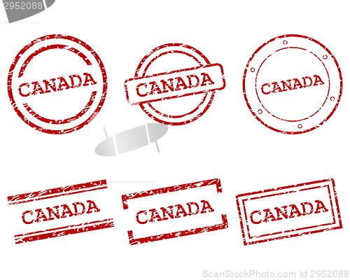 Image of Canada stamps