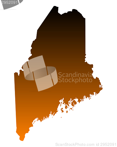 Image of Map of Maine