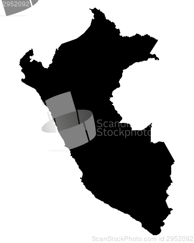 Image of Map of Peru