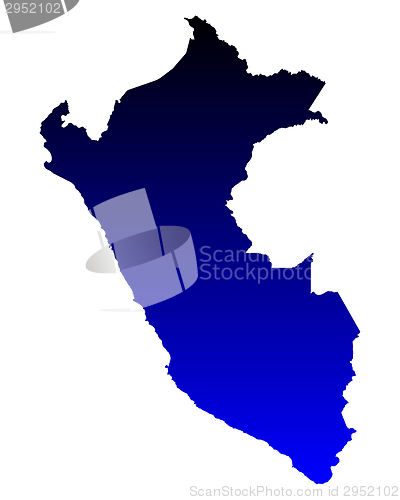 Image of Map of Peru