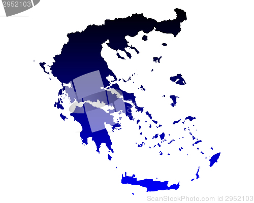 Image of Map of Greece