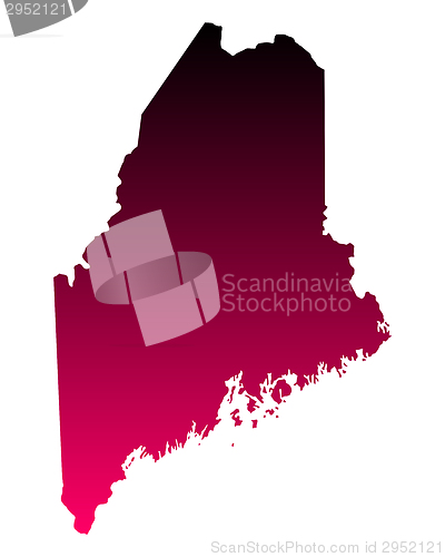 Image of Map of Maine