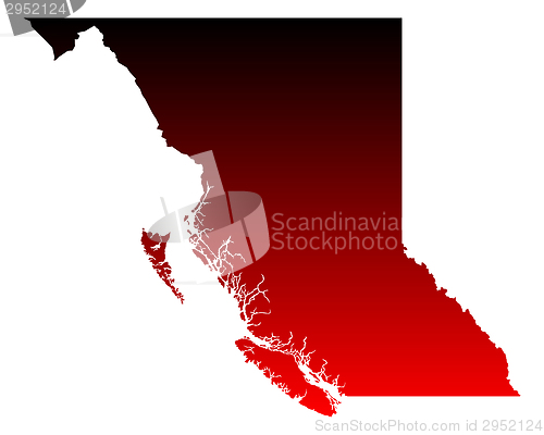 Image of Map of British Columbia