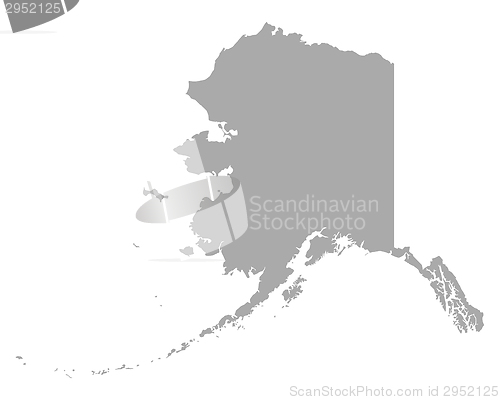 Image of Map of Alaska