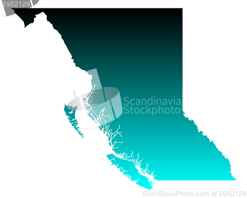 Image of Map of British Columbia