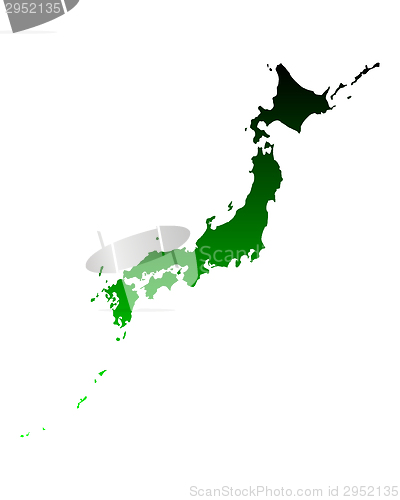 Image of Map of Japan